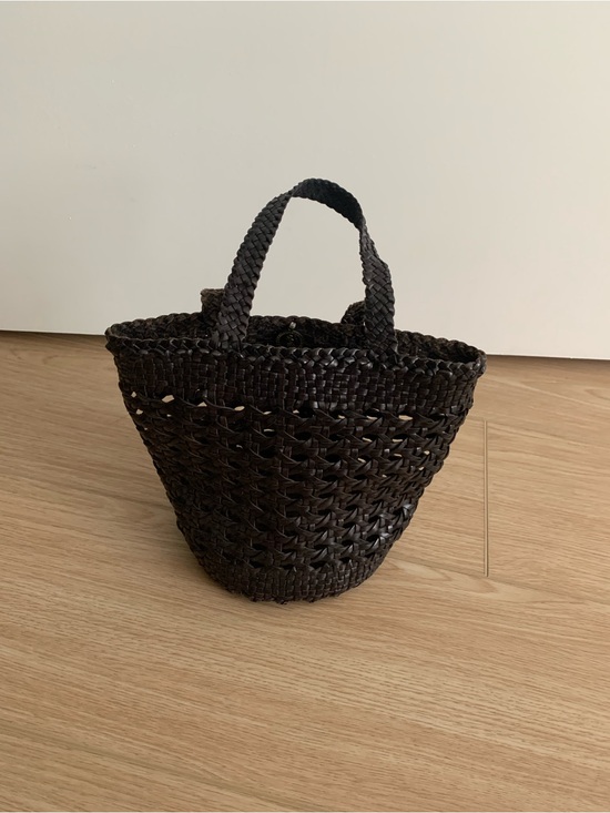 Dragon Diffusion Handbags - Dragon Diffusion Woven Basket Bag - Black